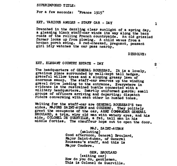 Page One: “Paths of Glory” (1957)