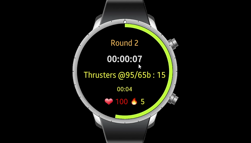 How to make a Tizen fitness for Samsung Galaxy Watch