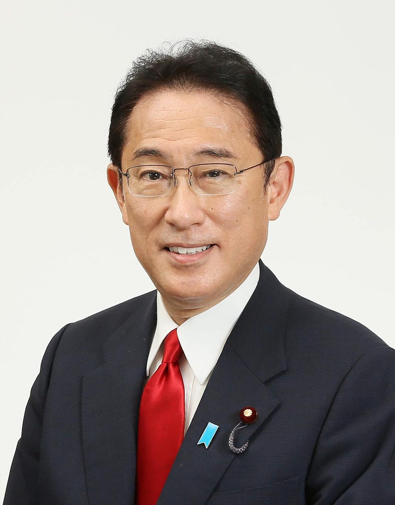 Fumio Kishida, the Japanese Prime Minister