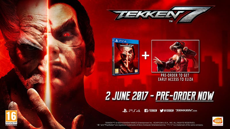 Tekken 7 oficiálně vychází 2. června