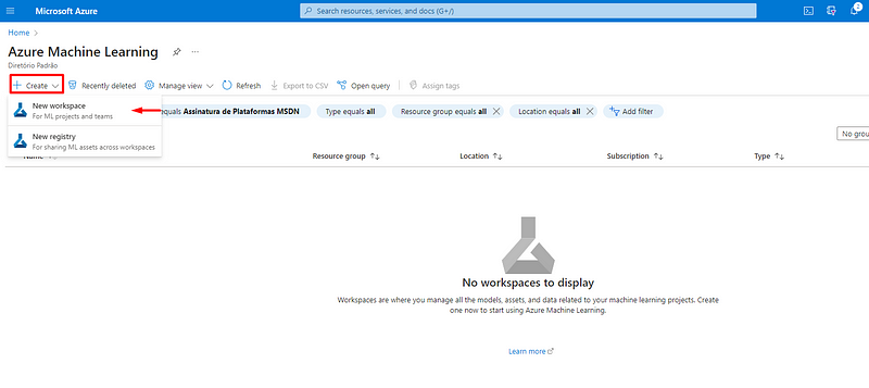 How to prepare your Azure environment to use Azure ML Studio | by ...
