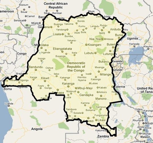 An overview of the Congo DRC – Countries around the World