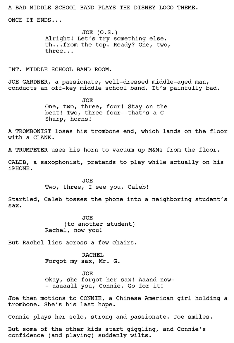 Page One: “Soul” (2020)