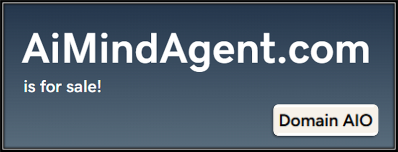 aimindagent.com ai mind agent domain for sale at DomainAIO.com