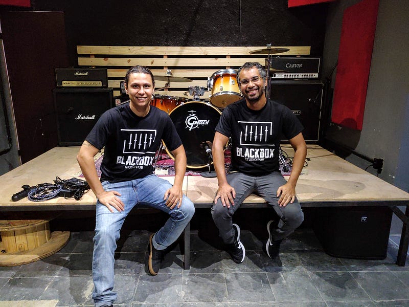 O parça Léo Molini no nosso humilde palco :)