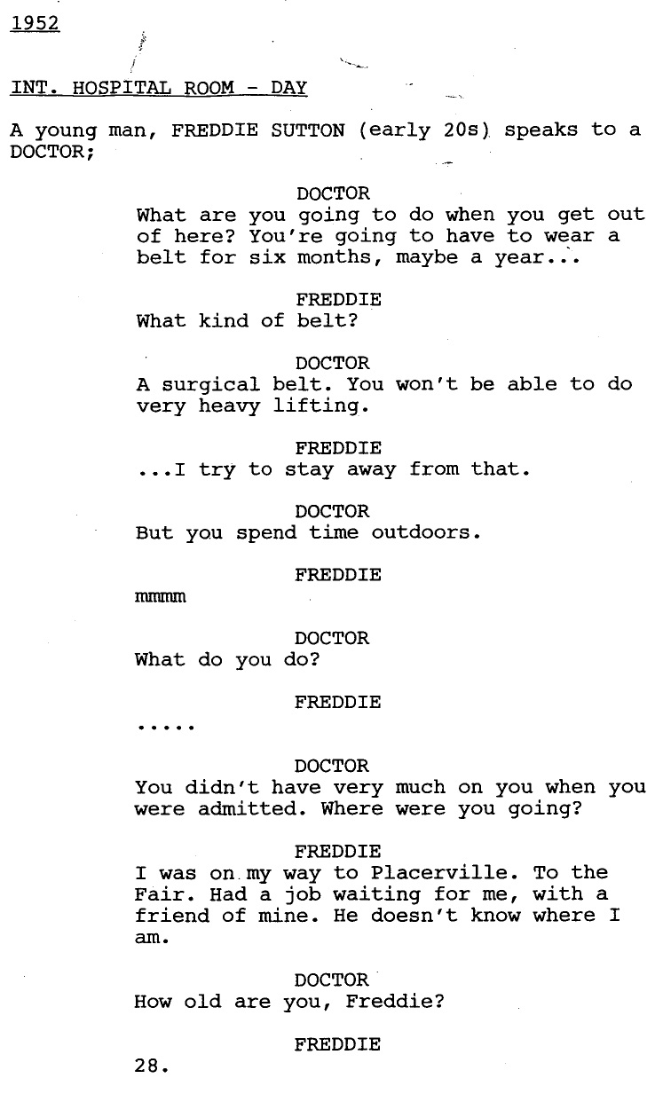 Page One: “The Master” (2012)