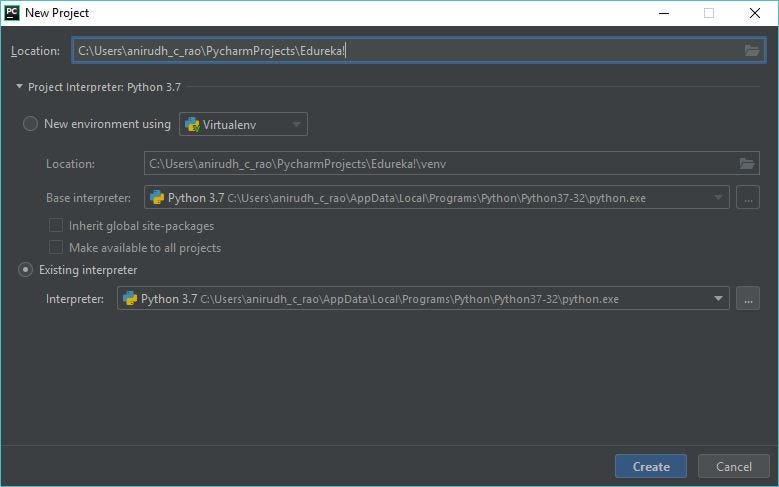 how to set up pycharm for python projects