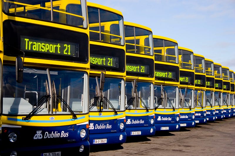 Frota de ônibus do Dublin Bus