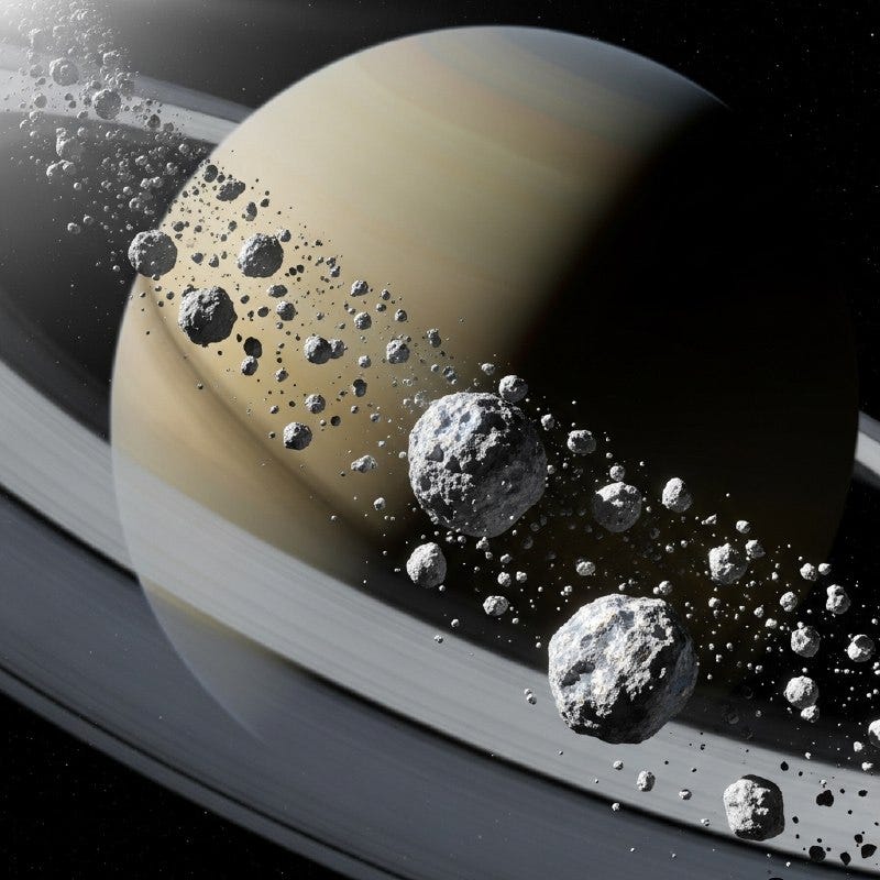 The Stunning Rings of Saturn: A Thin Icy Masterpiece