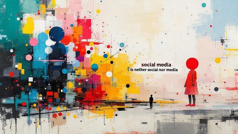 Social Media is Neither Social Nor Media