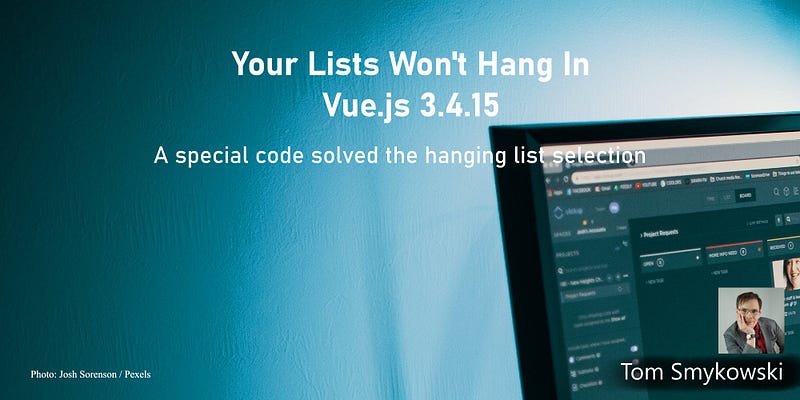 Your Lists Won’t Glitch In Vue.js 3.4.15