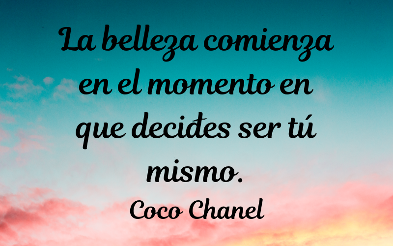 frases de belleza — Coco Chanel