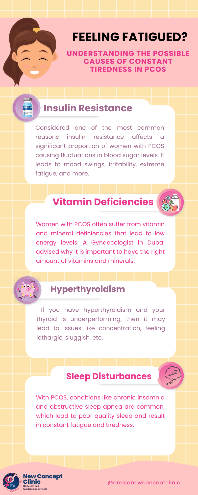 Causes of Constant Tiredness in PCOS