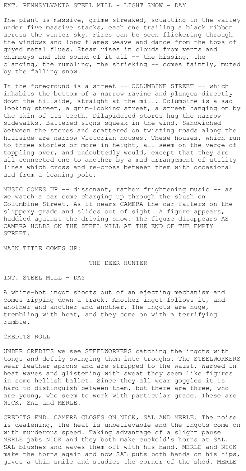 Page One: ‘The Deer Hunter’ (1978)