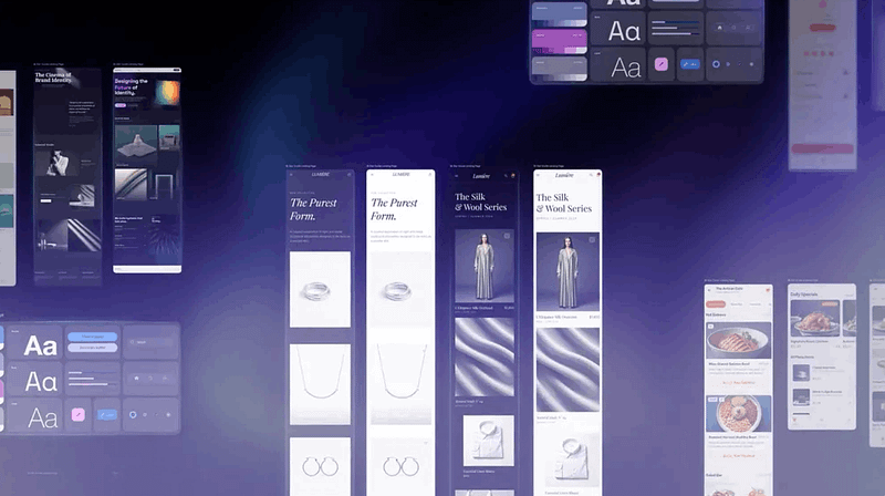 An AI-native design canvas