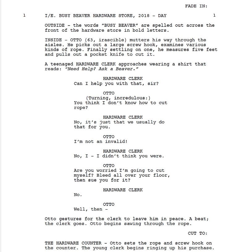 Page One: “A Man Called Otto” (2022)