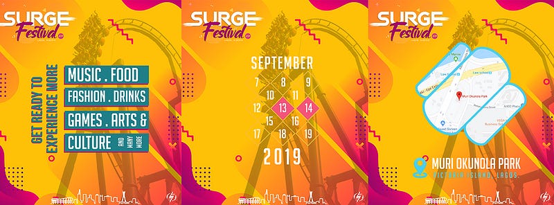 EVENT : SURGE FESTIVAL 2019 LAGOS MURI OKUNOLA PARK VICTORIA ISLAND