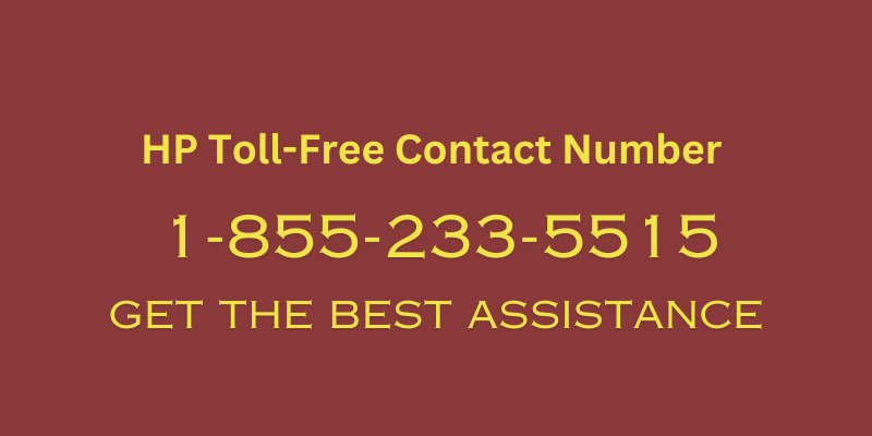 Get the Best Assistance with HP Toll-Free Contact Number