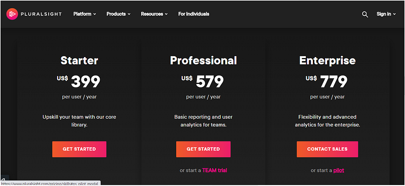 Landing Page