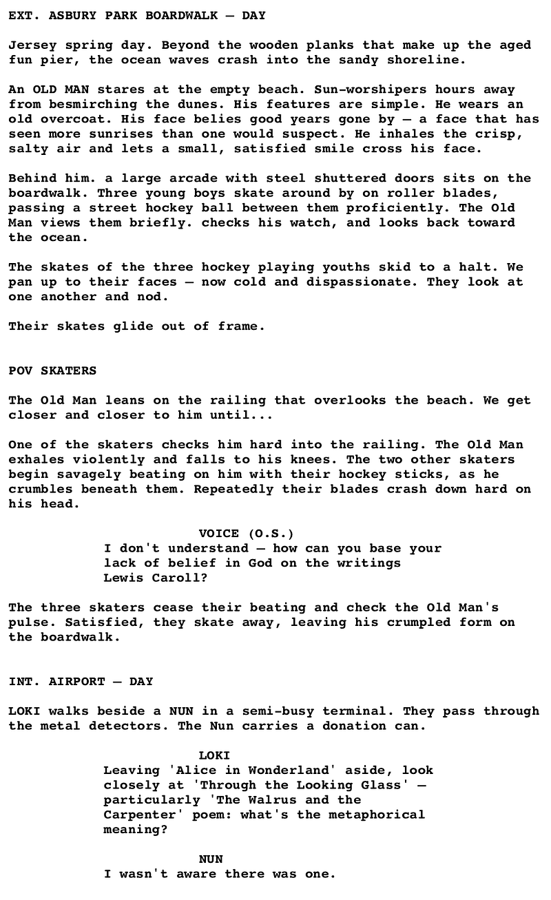 Page One: “Dogma” (1999)