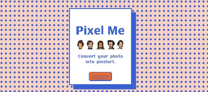 Pixel me pixel art generator