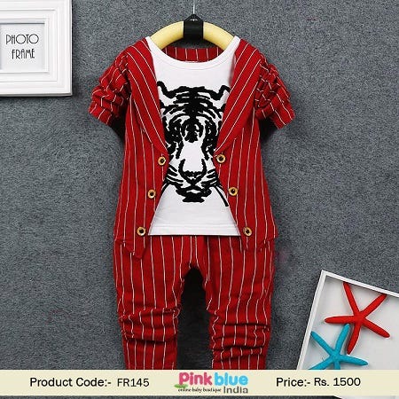 party wear dress for 2 year baby boy