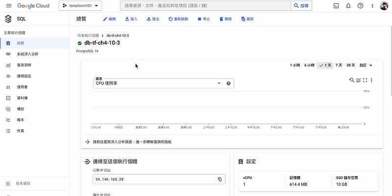 GCP 資料庫服務 Cloud SQL- 關聯式 SQL DB