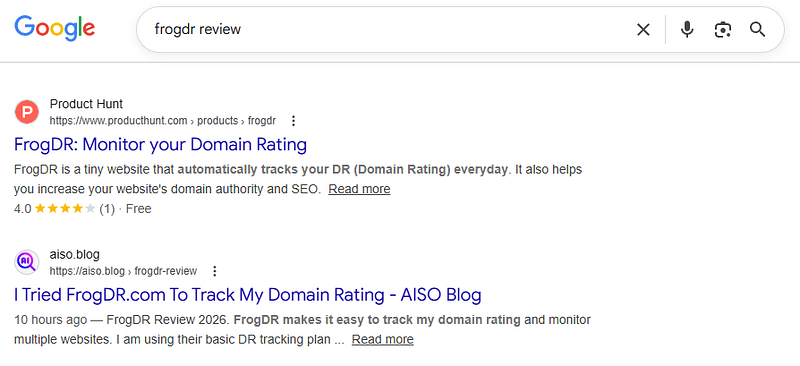 seo example at AISO Blog