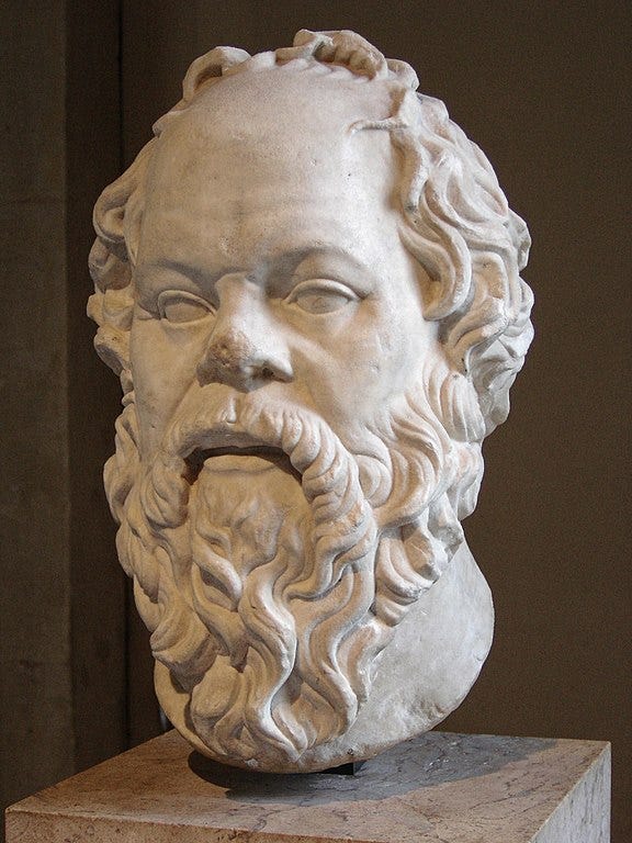 Socrates statue