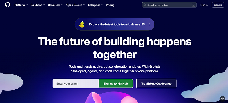github profile submission