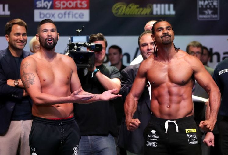 Tony Bellew wasn’t the only one to claim victory against David Haye in their rematch
