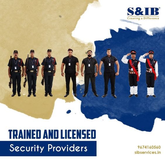 Security Service provider in Kolkata, India — S&IB Services Pvt. Ltd.