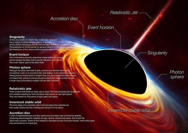 Anatomy of a black hole