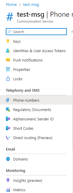 Sending SMS Notifications with Azure Communication Services in Python