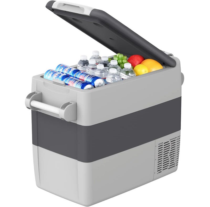 SetPower AJ50 Portable Fridge Freezer — Best 12V RV Refrigerators — WALFOSBRAND.COM