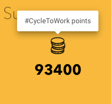 CycleToWork points