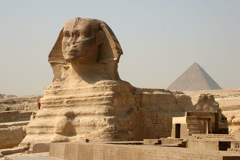 The Great Sphinx of Giza (credit: Ana Paula Hirama/flickr)
