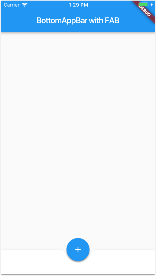Flutter: реализация BottomAppBar с FAB Flutter: реализация BottomAppBar с FAB