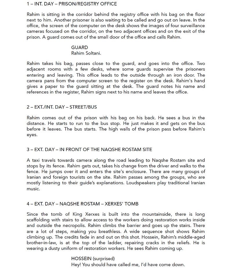Page One: “A Hero” a.k.a. “Ghahreman” (2021)