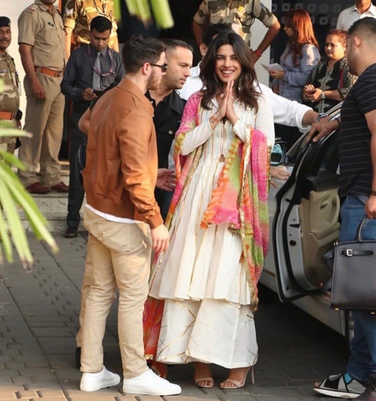 Priyanka Chopra a day before her wedding