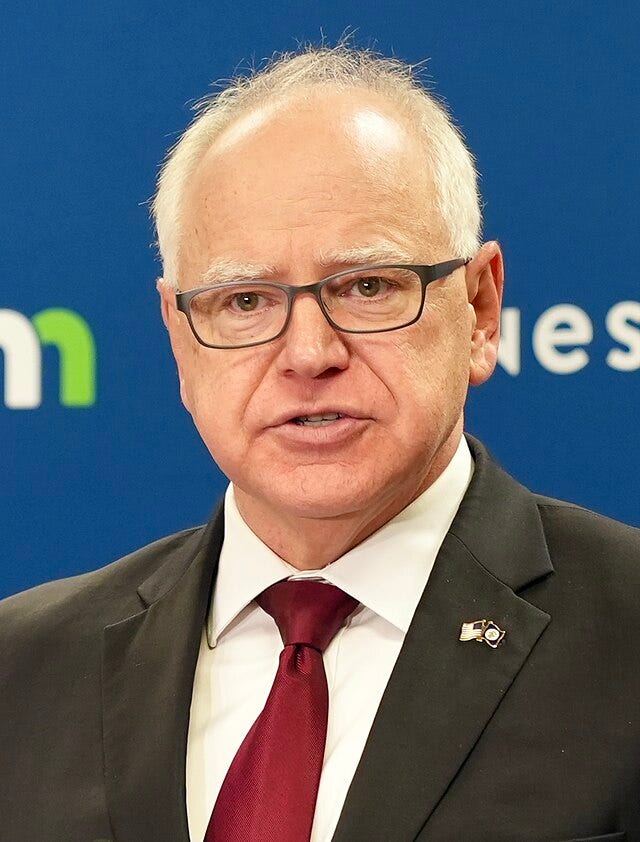 Kamala Harris Taps Tim Walz As VP
