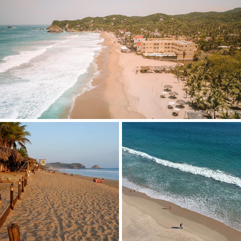 4. Zipolite Beach, Oaxaca — Best Clothing Optional, Nude Beaches in Cancun Mexico — Grand Goldman