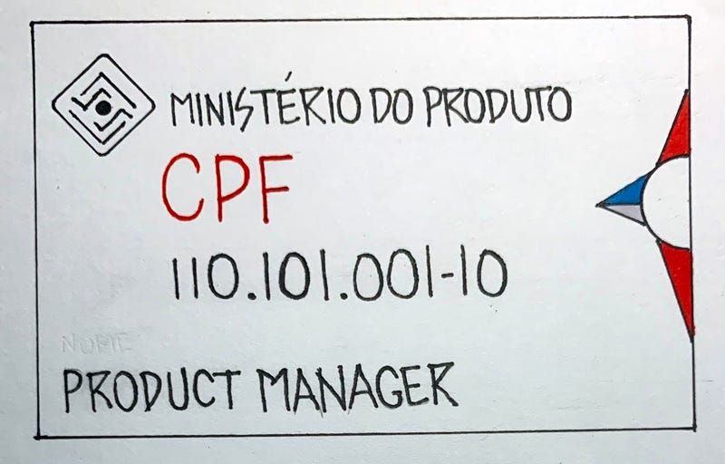 Ministério do Produto: CPF do Product Manager
