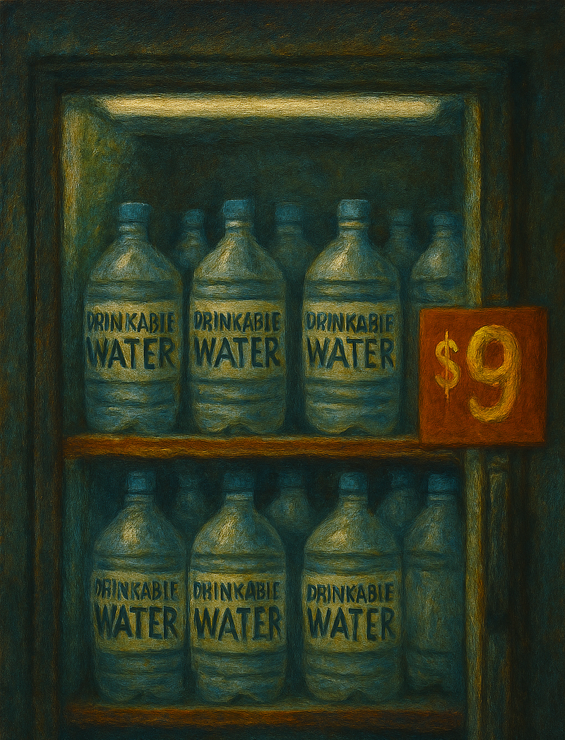 Water is a Commodity, Not a Right