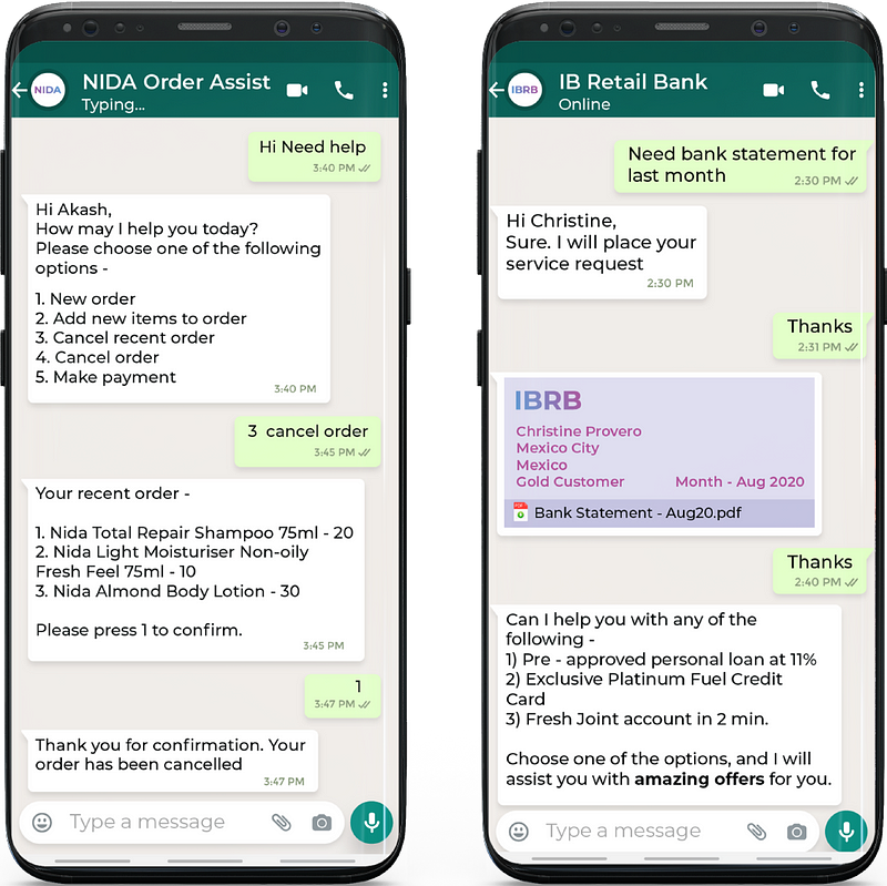 WhatsApp Chatbot - bigradar.io