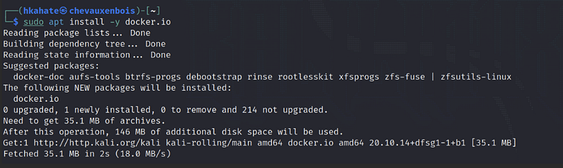 Installing Docker