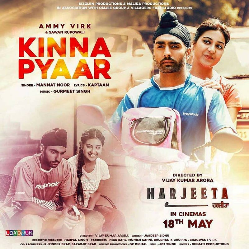 Emmy Virk and Sawan Rupowali from 'Harjeeta' (Acting)