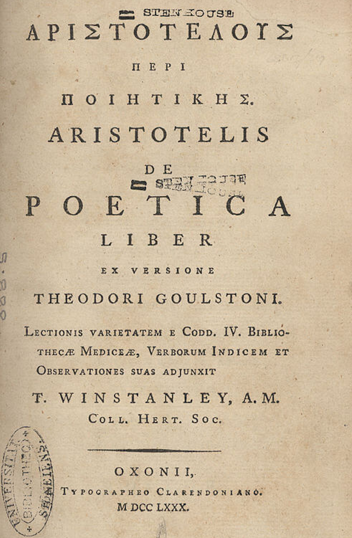 Studying Aristotle’s “Poetics” — Part 7(B): Beauty, Magnitude and Order