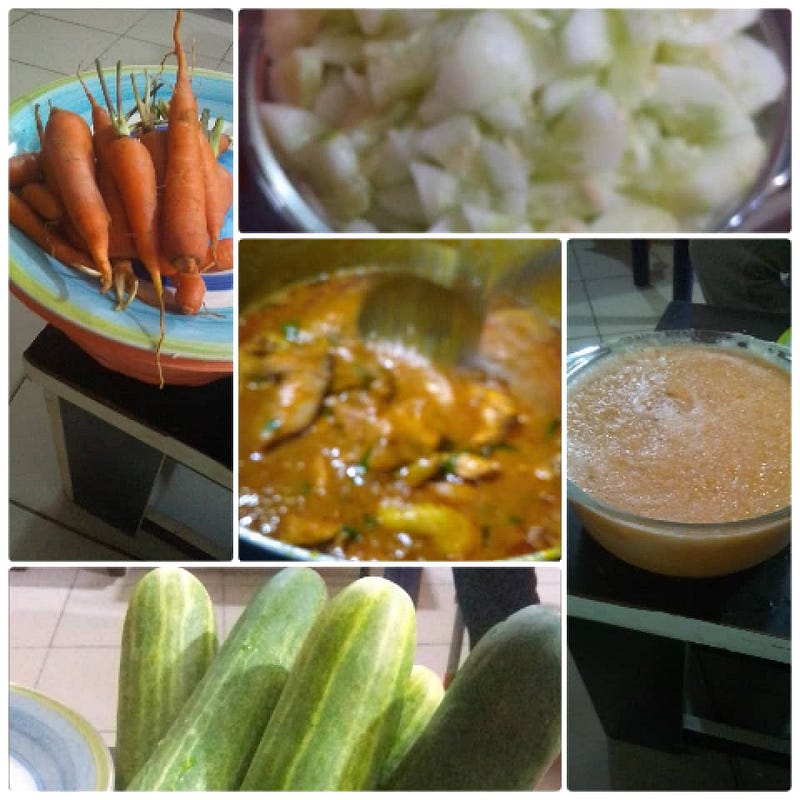 How to Make Cucumber and Carrot Stew in 5 Steps