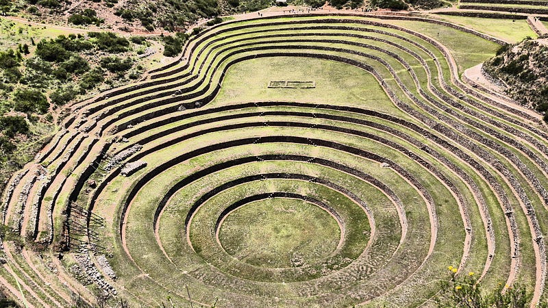 Inca terraces
